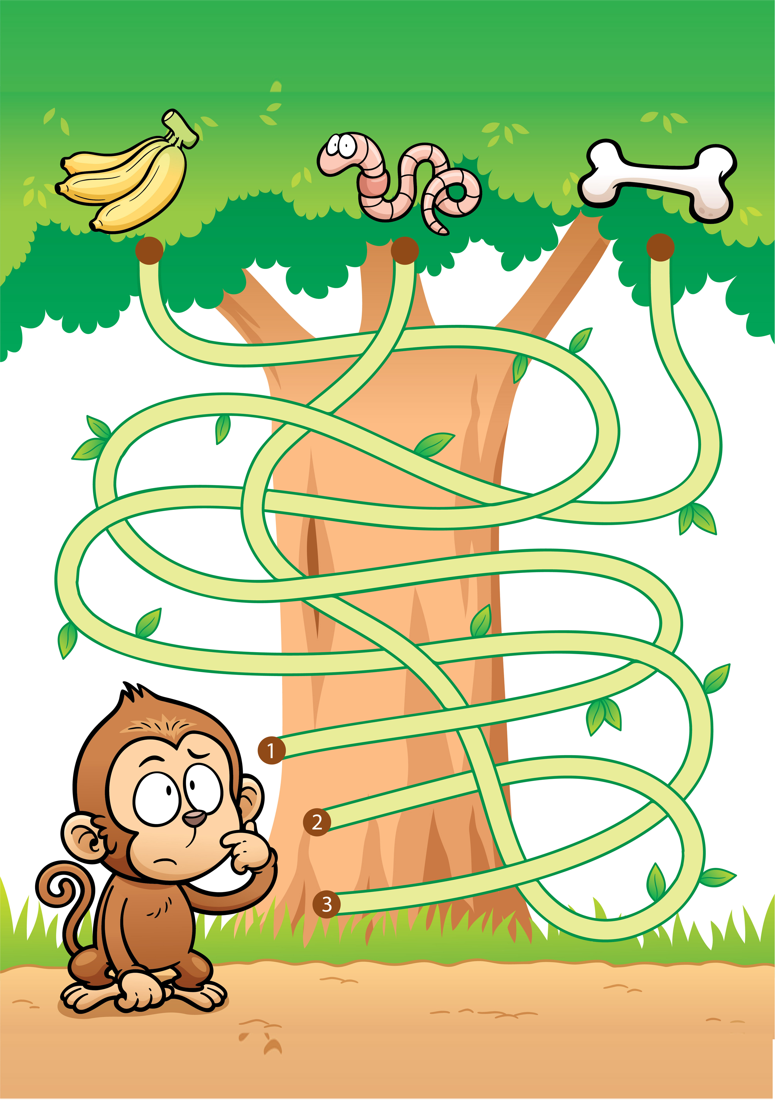 Лабиринт с обезьянкой